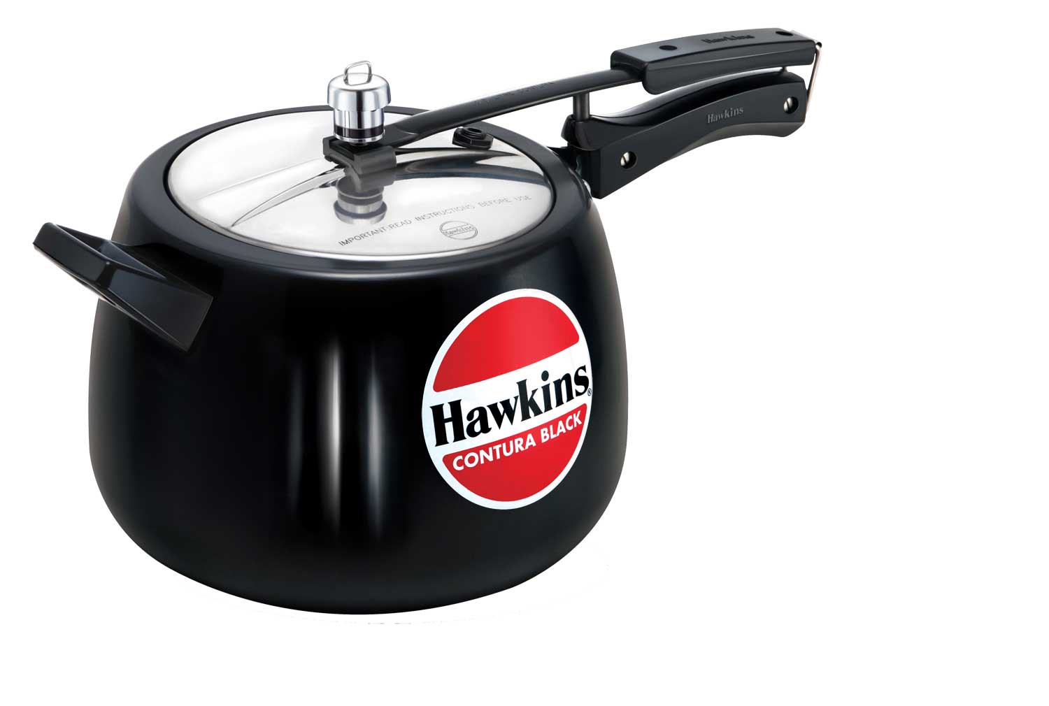 Hawkins (CB65) 6.5 Liters Contura Hard Anodized SS Lid Pressure Cooker